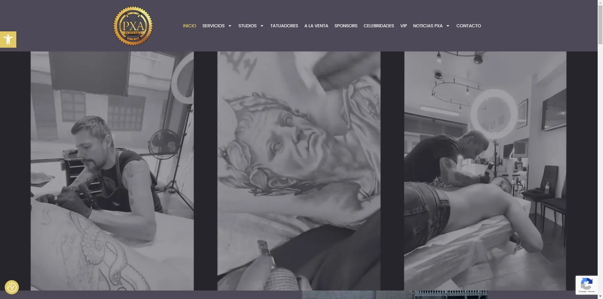 PXA Bodyart proyecto realizado con Mark-Sonoma